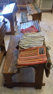 Schoolbag from early 1940s The Museum of School Life, Nerokourou, Crete