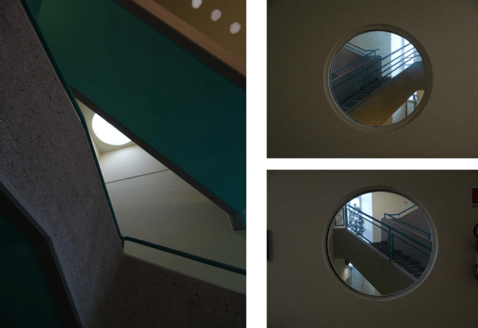 Holes in Giancarlo De Carlo Istituto Tecnico C Cattaneo San Miniato